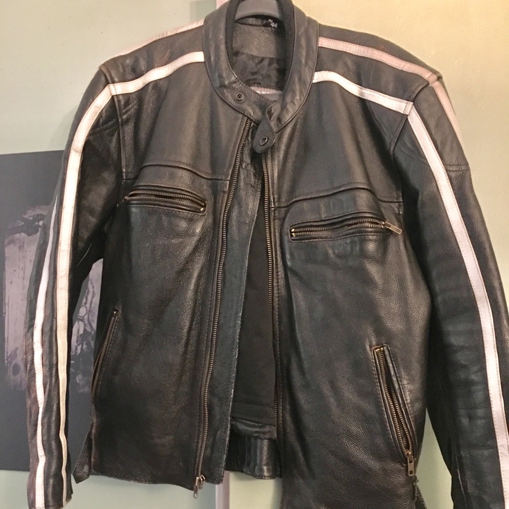 Leather jacket